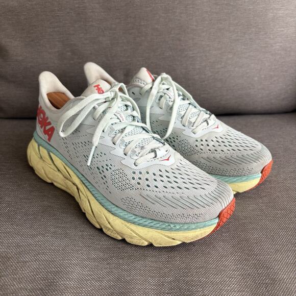Hoka One One Womens Clifton 7 1110509 MMHC Blue Running Shoes Sneakers US Size 7 - Picture 5 of 16